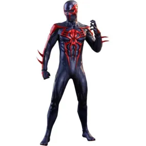 1:6 Marvel : Spider Man Video Game 2018 - Spider Man 2099 Black Suit Figure VGM42 Hot Toys 2020 Toy Fair Exclusive