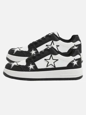 1984 American Retro Star Design Casual Sneakers