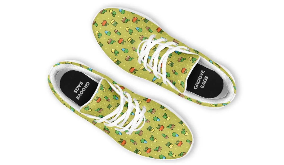 8 Bit Potted Plants Sneakers