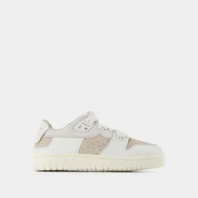 ACNE STUDIOS Contemporary White Leather Low-Top Sneakers