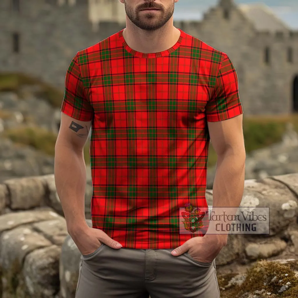 Adair Tartan Cotton T-Shirt