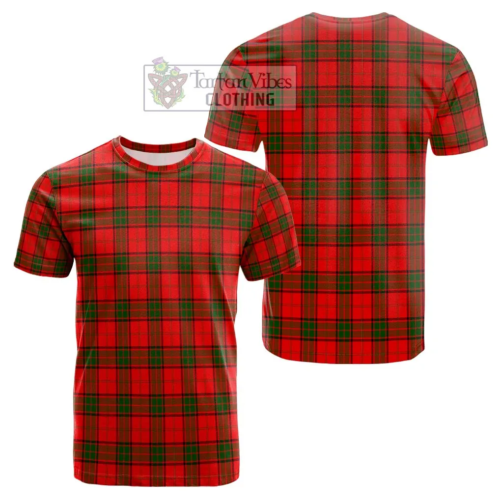 Adair Tartan Cotton T-Shirt