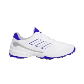 Adidas ZG23 Golf Shoes - White/Blue