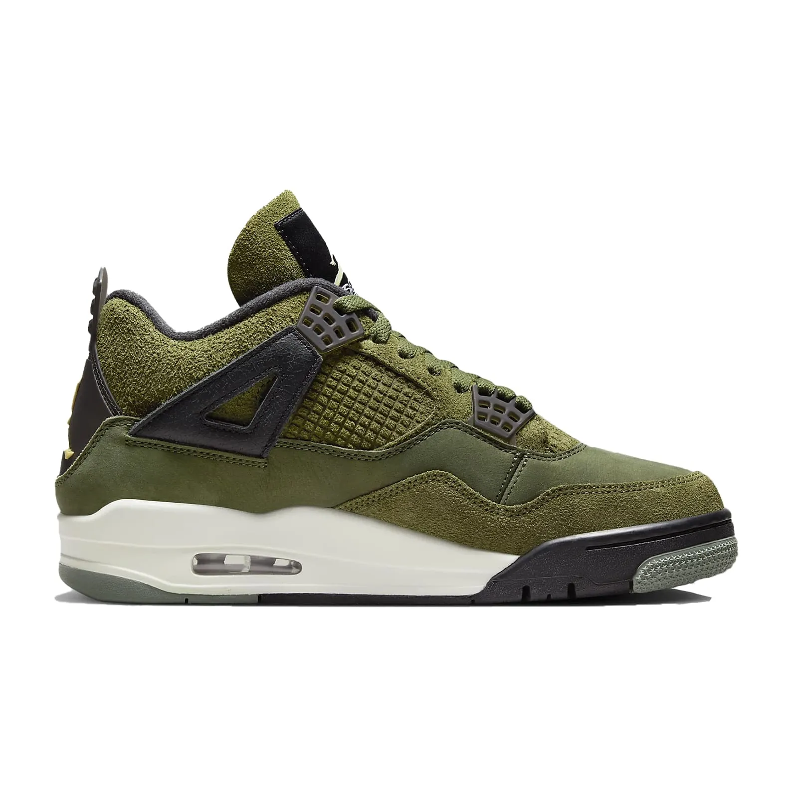 Air Jordan 4 (GS), Retro SE Craft Olive