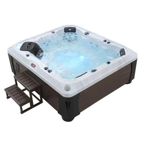 Alberta AI Hot Tub | 6-Person 57-Jet | 240 x 216 cm