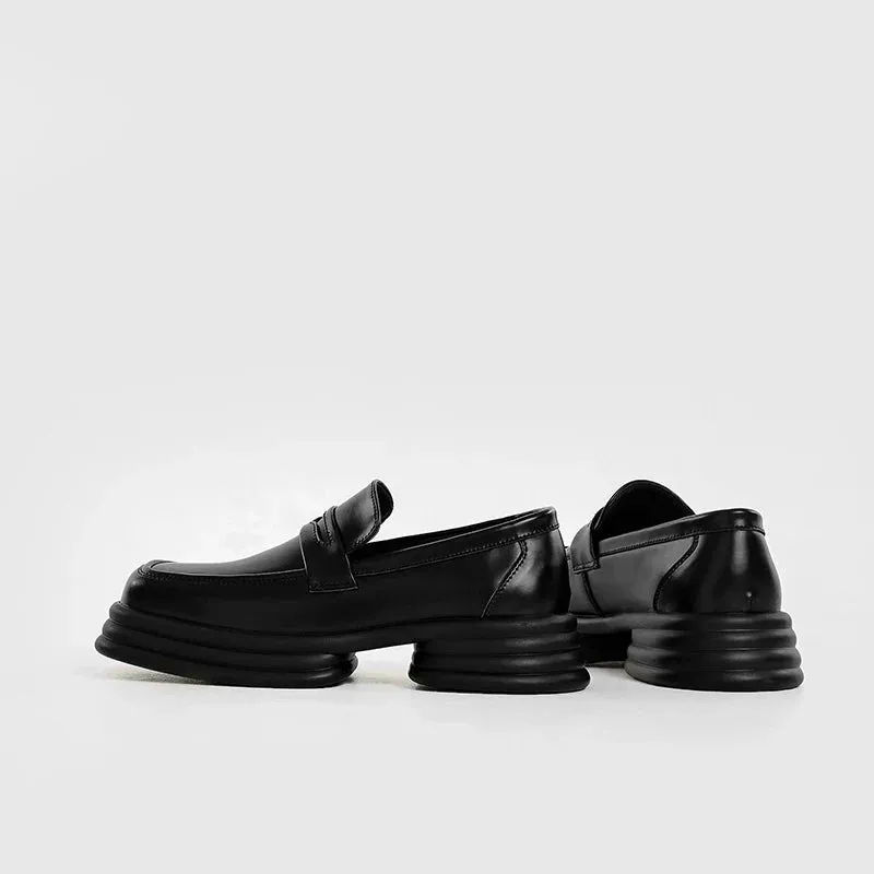 Amozae- Square Toe Loafers