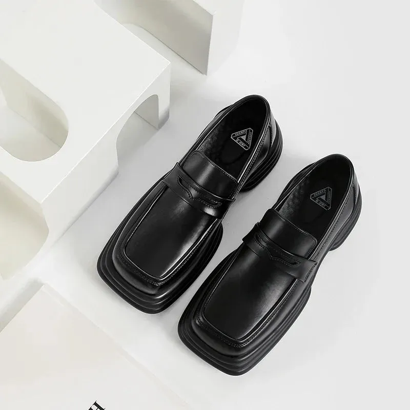 Amozae- Square Toe Loafers