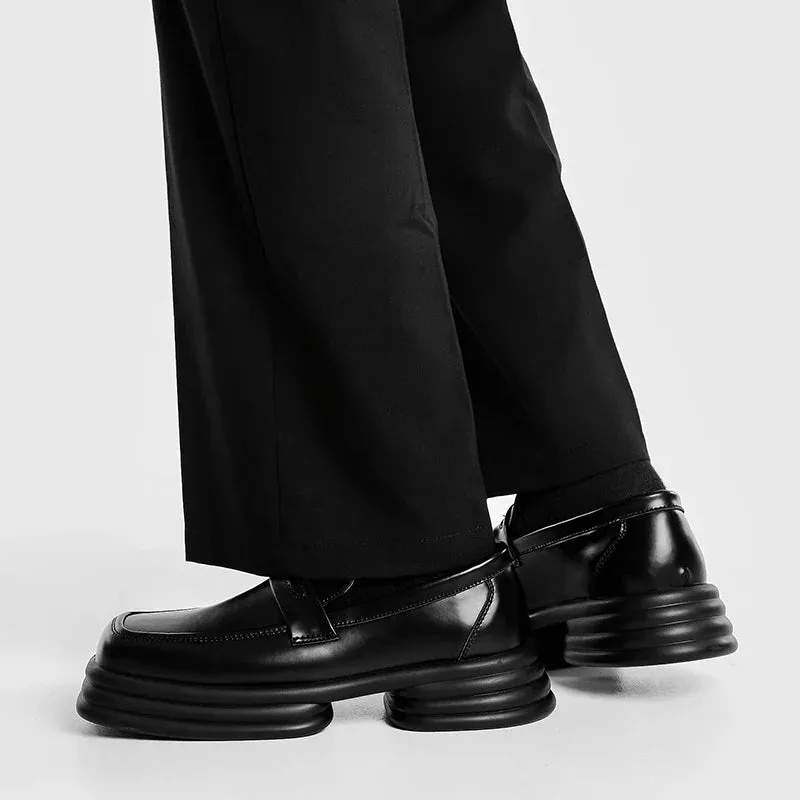 Amozae- Square Toe Loafers