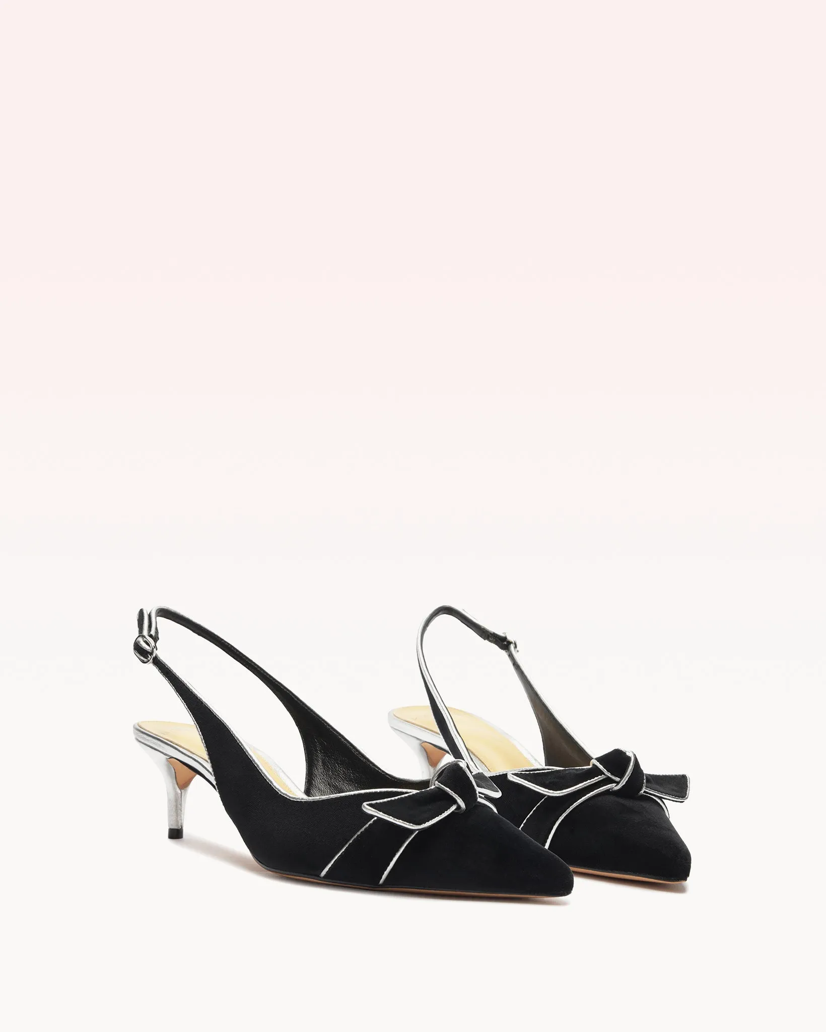 Angelita Slingback Velvet Pump