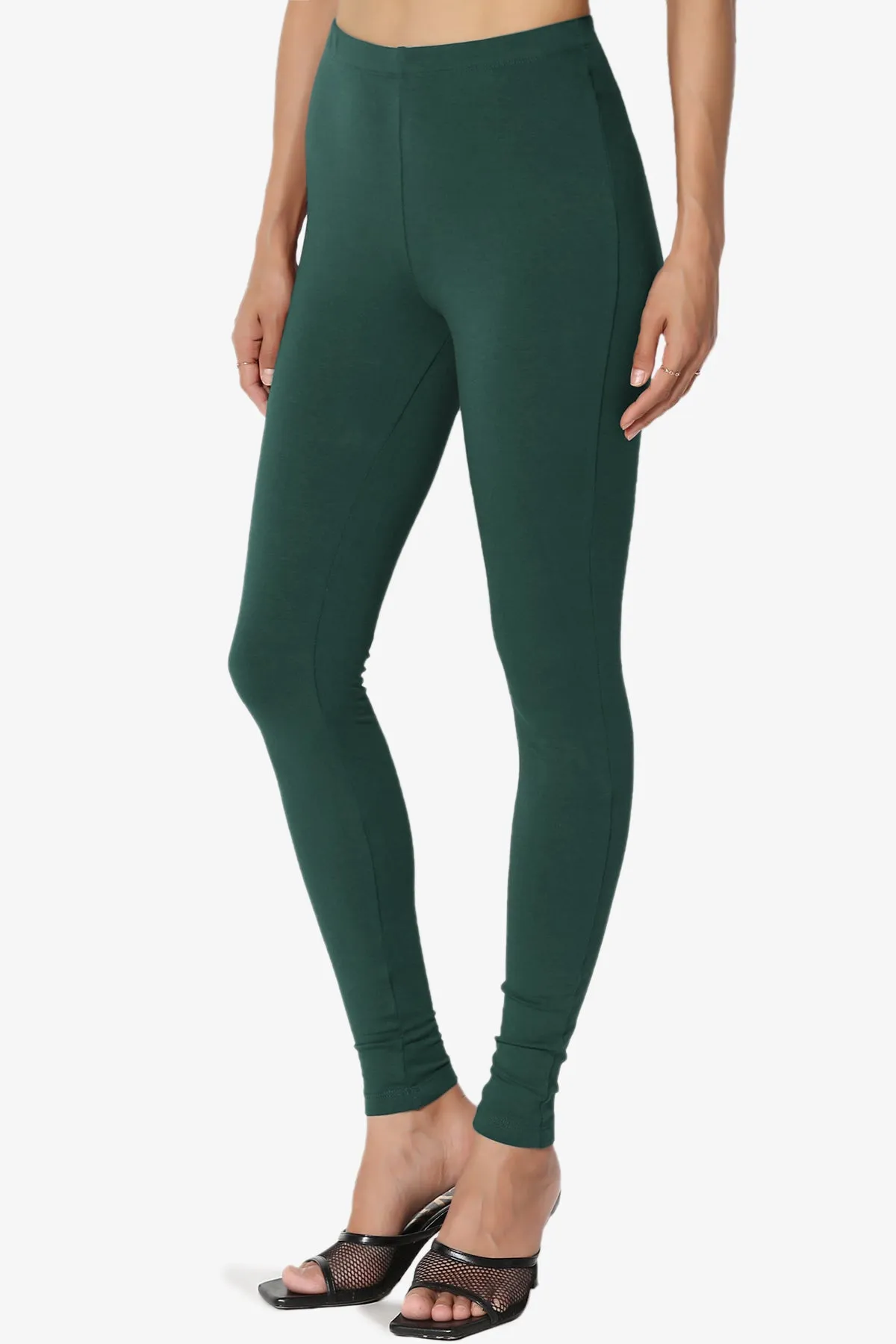 Ansley Luxe Cotton Ankle Leggings