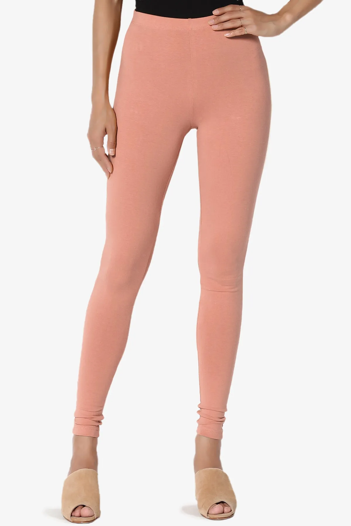 Ansley Luxe Cotton Ankle Leggings