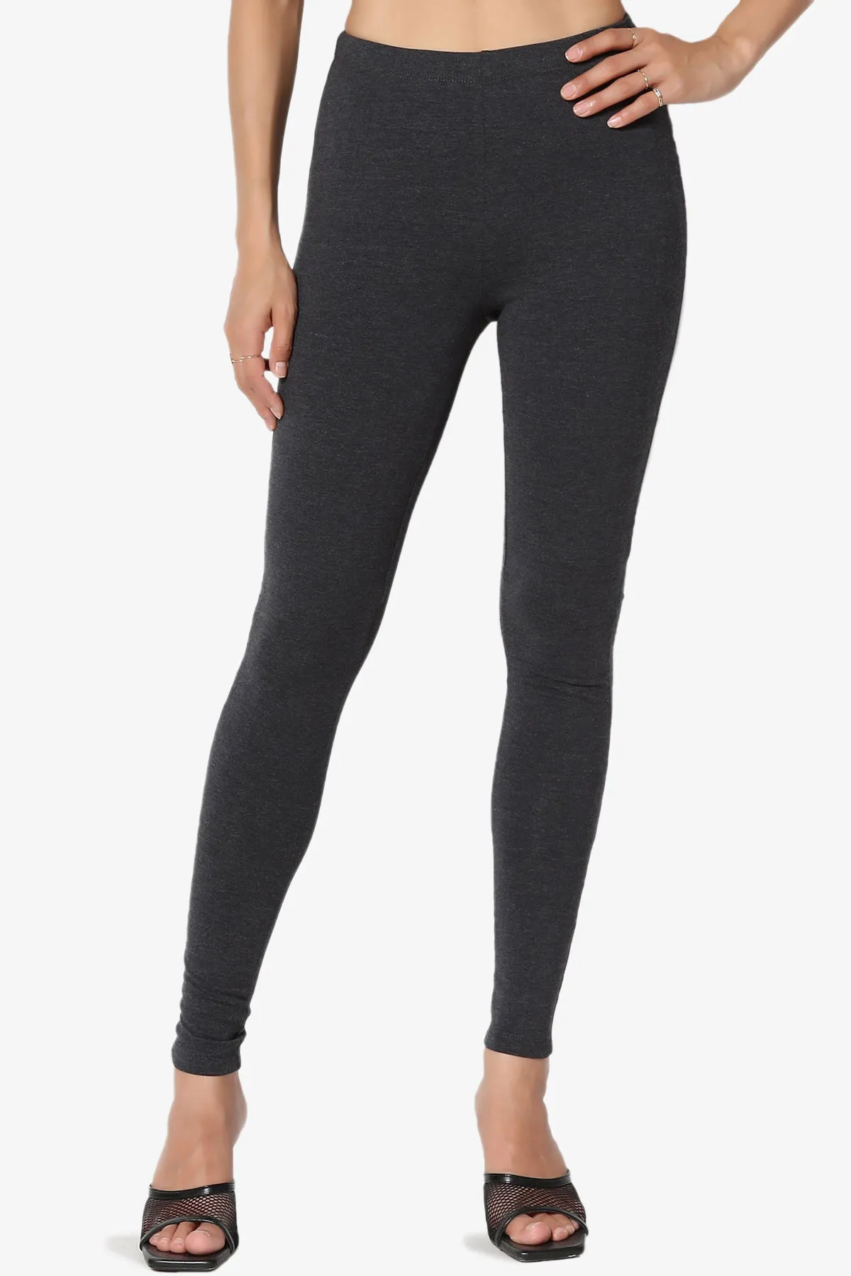 Ansley Luxe Cotton Ankle Leggings