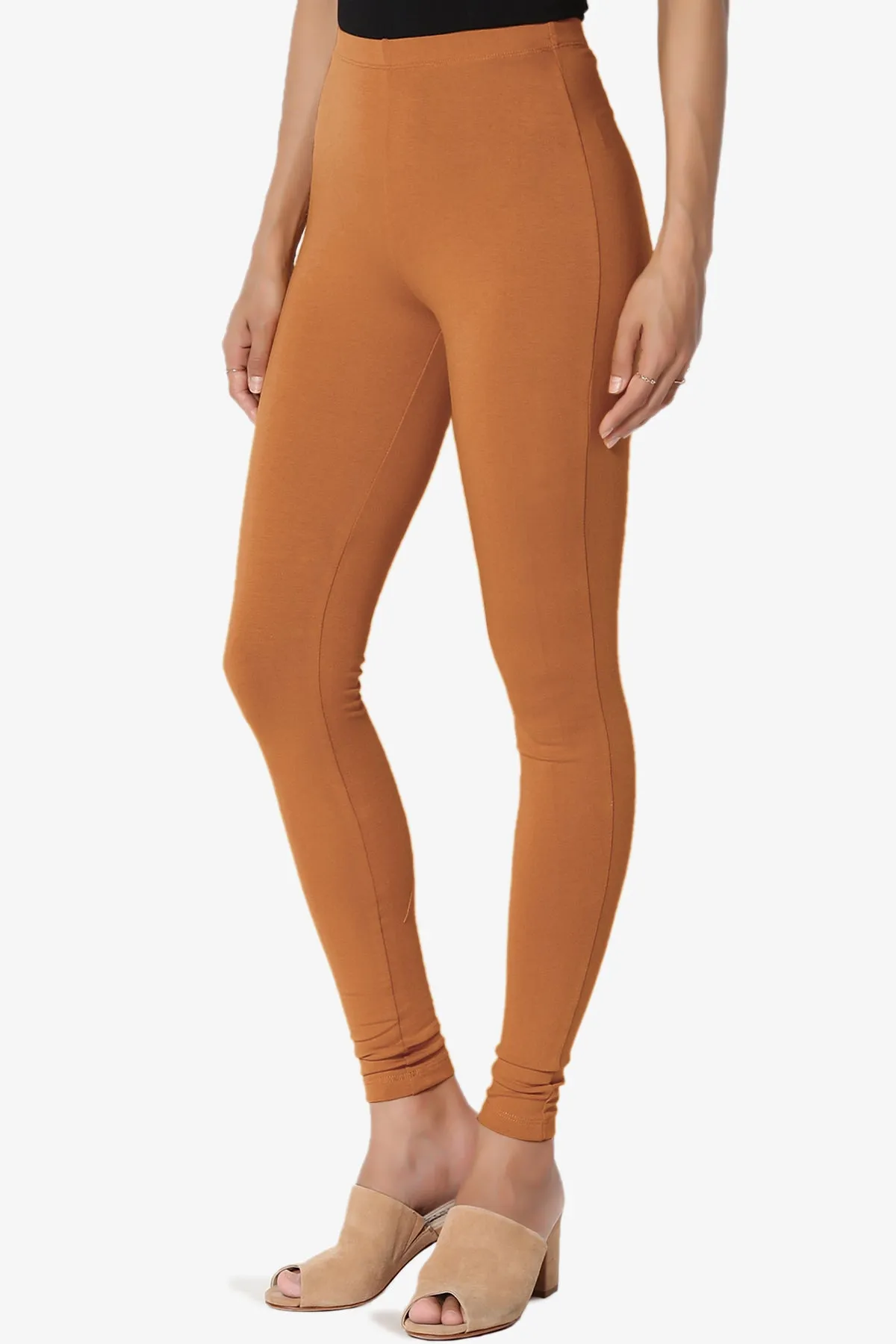 Ansley Luxe Cotton Ankle Leggings