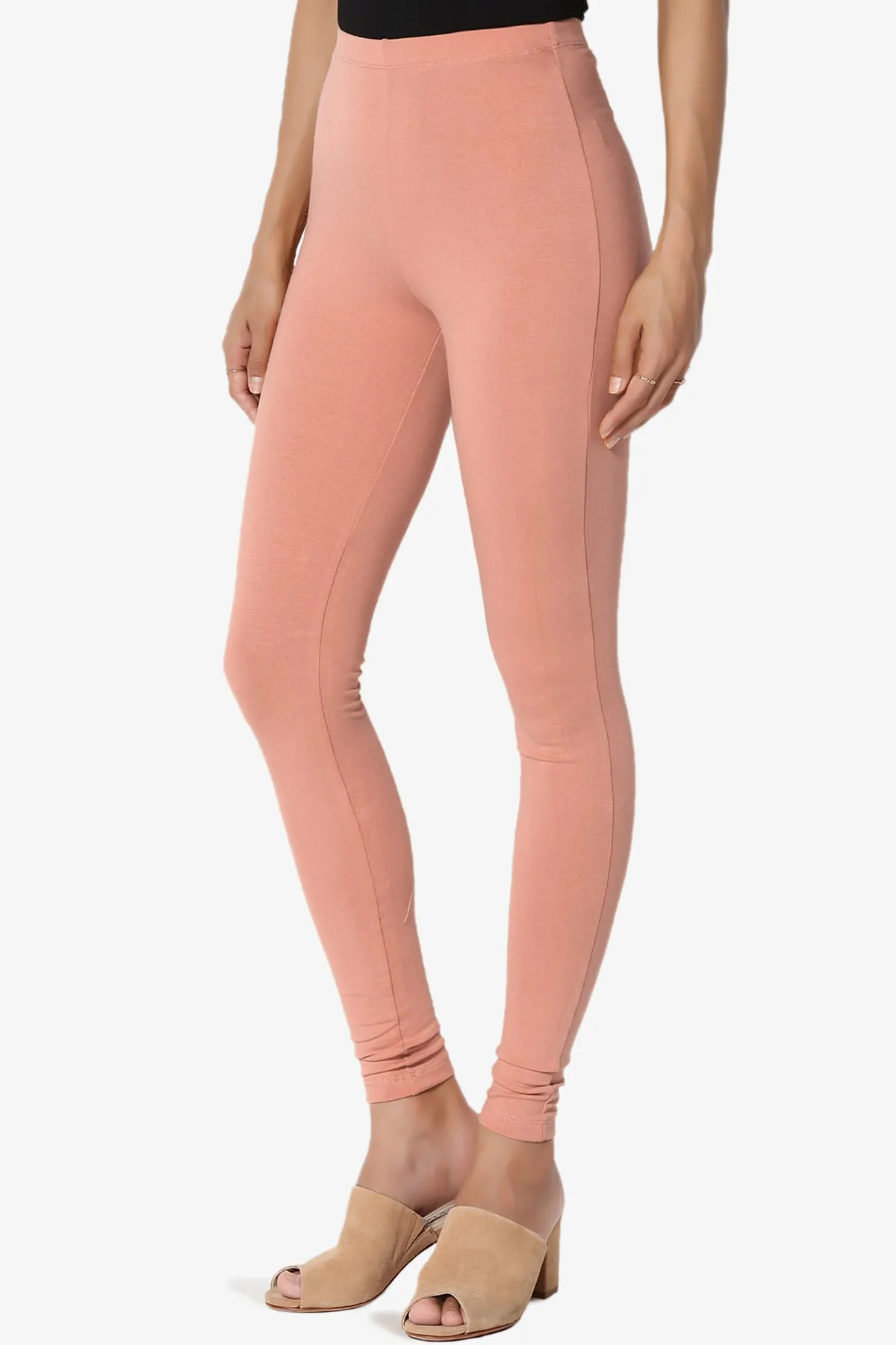 Ansley Luxe Cotton Ankle Leggings