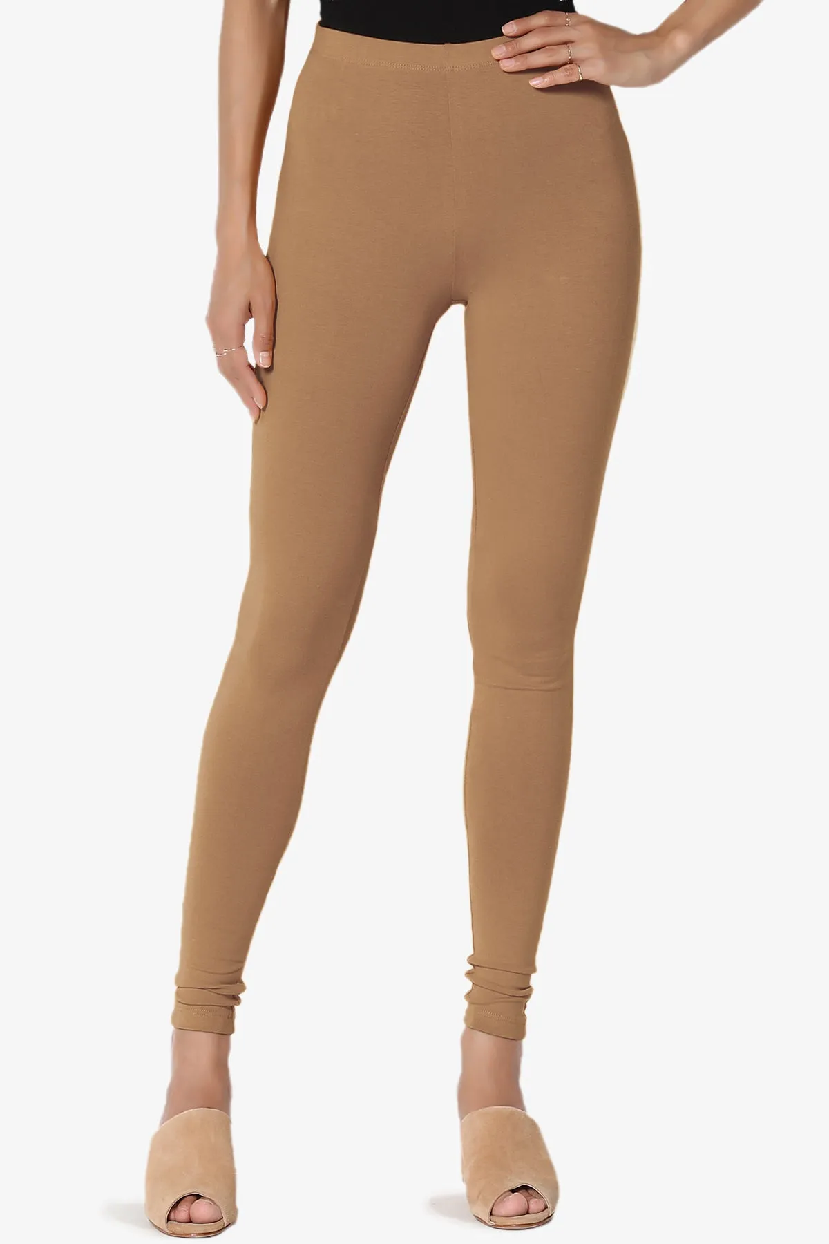 Ansley Luxe Cotton Ankle Leggings