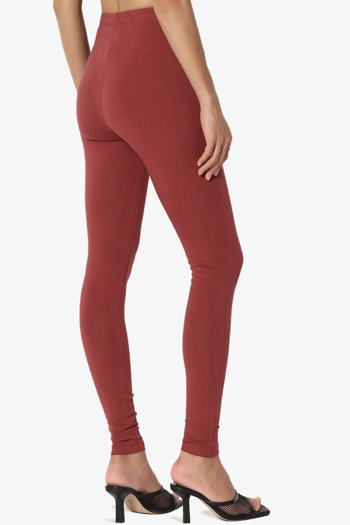 Ansley Luxe Cotton Ankle Leggings