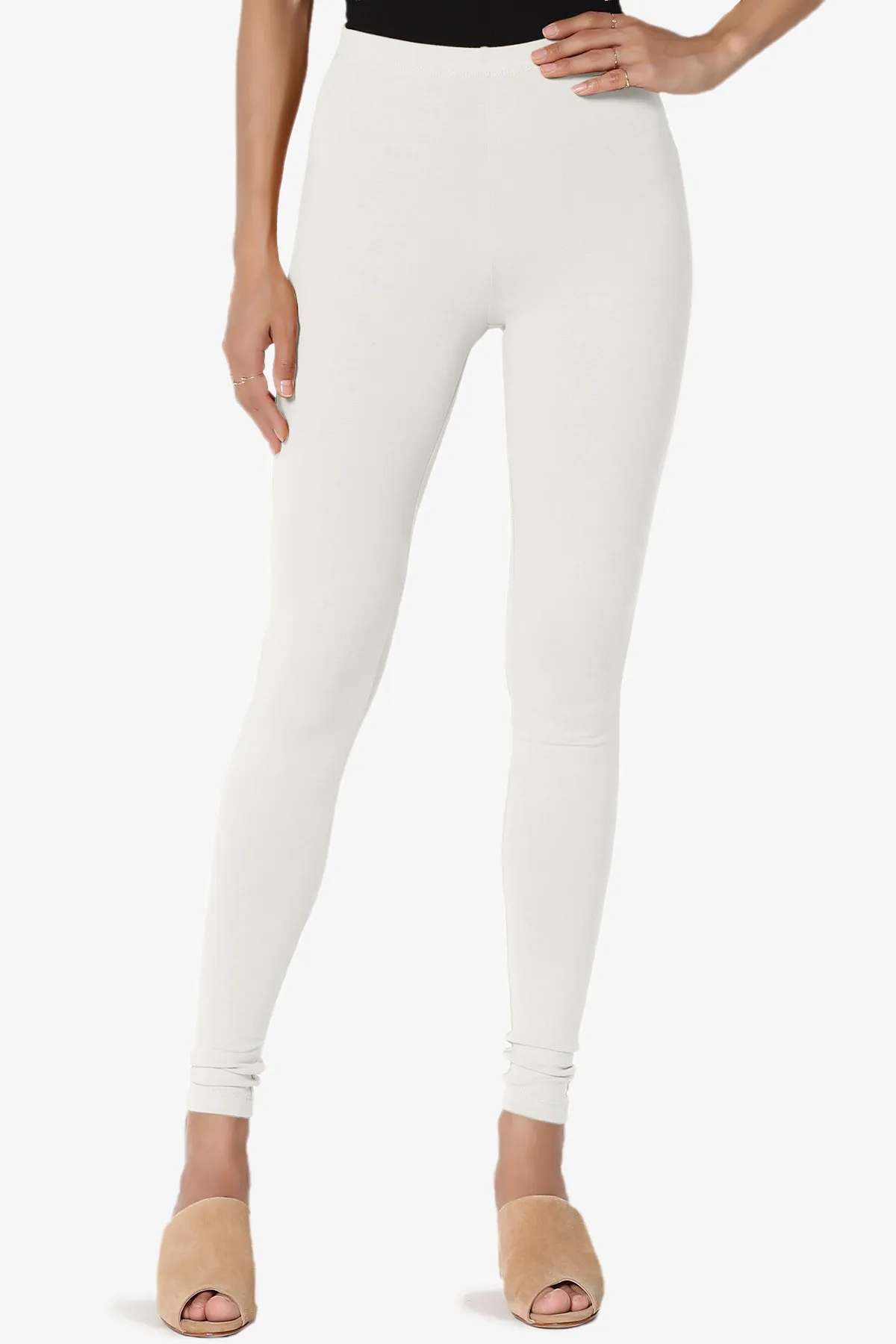 Ansley Luxe Cotton Ankle Leggings