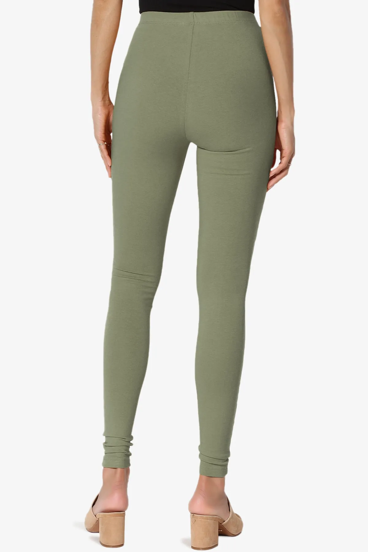 Ansley Luxe Cotton Ankle Leggings