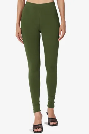 Ansley Luxe Cotton Ankle Leggings