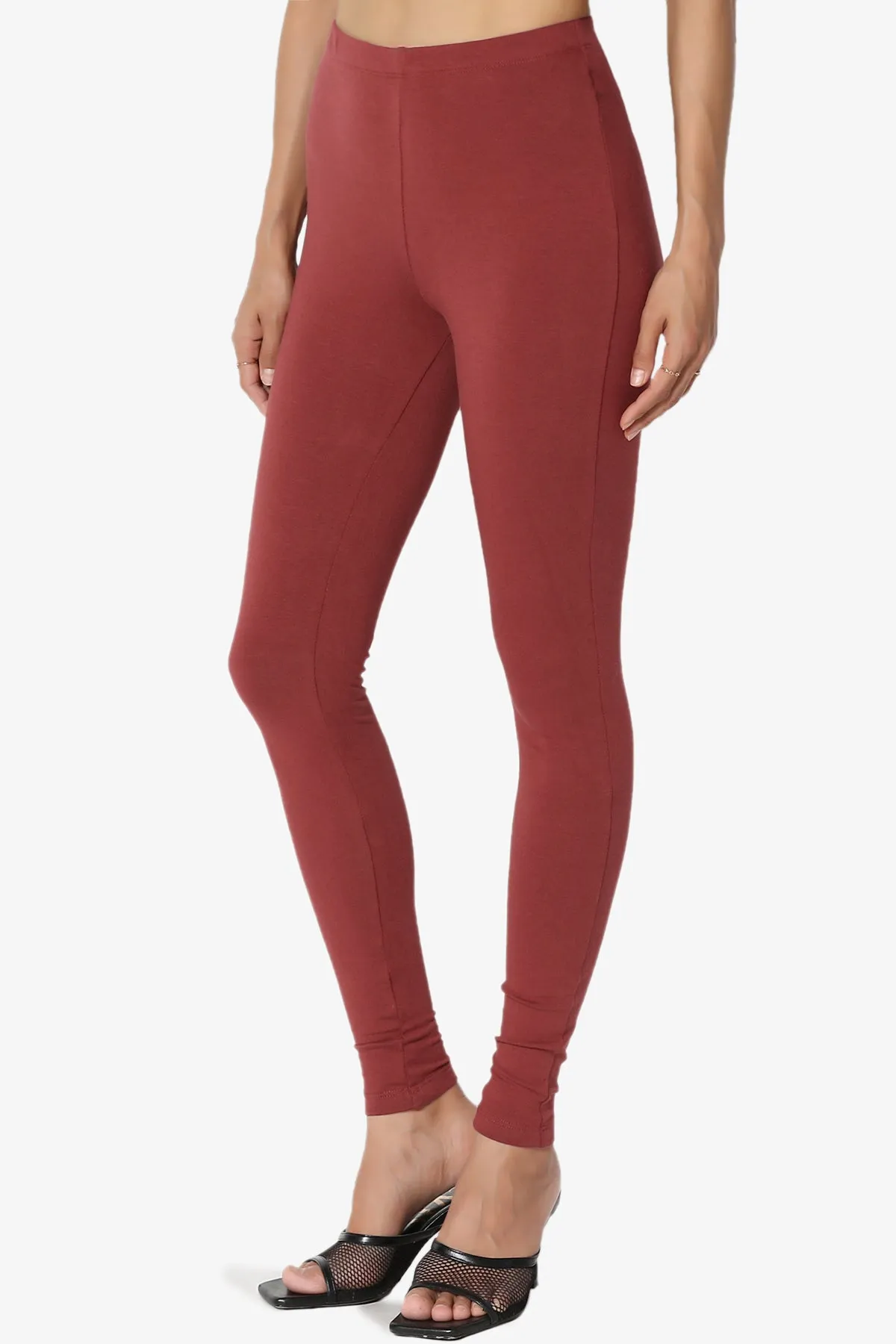 Ansley Luxe Cotton Ankle Leggings