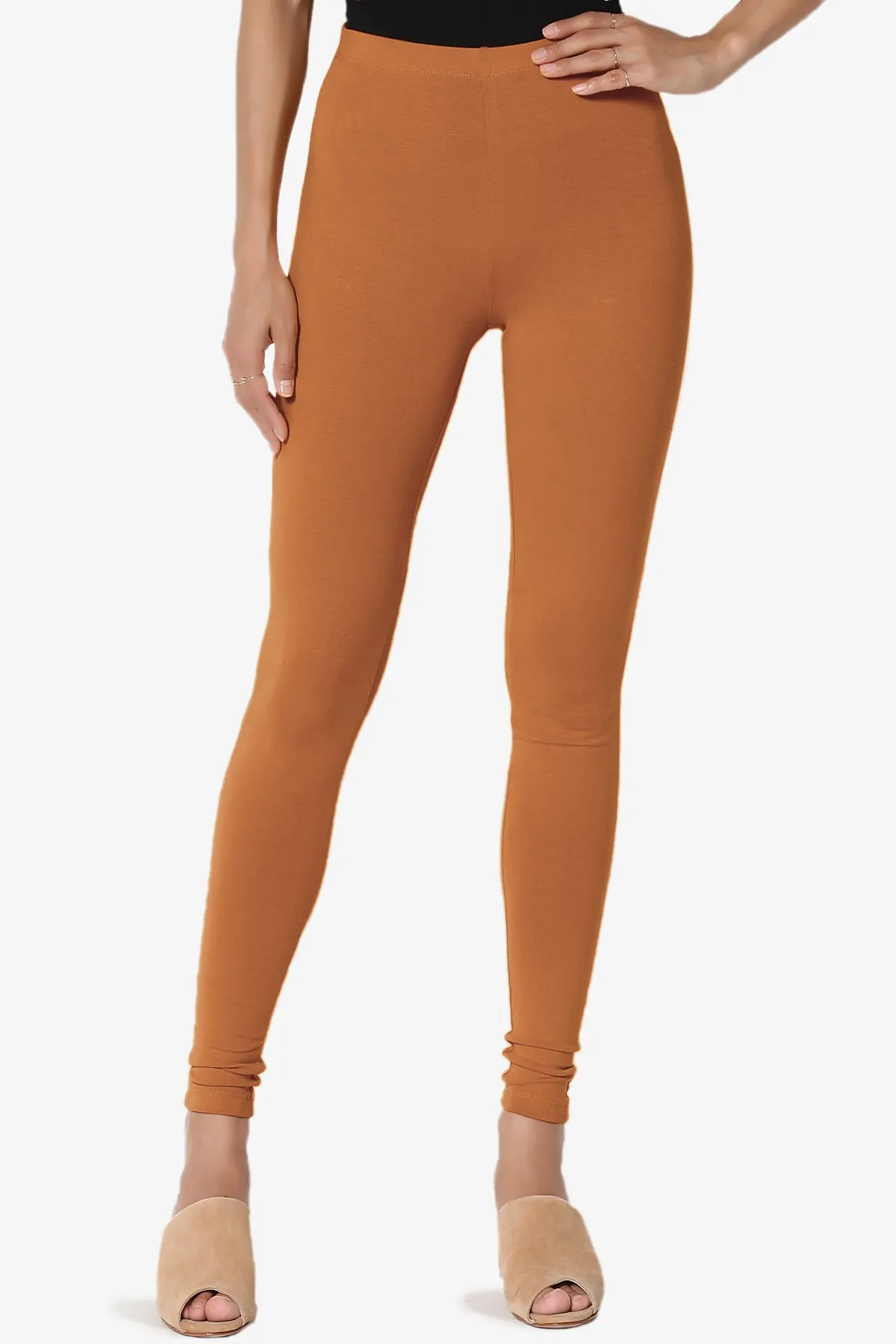 Ansley Luxe Cotton Ankle Leggings