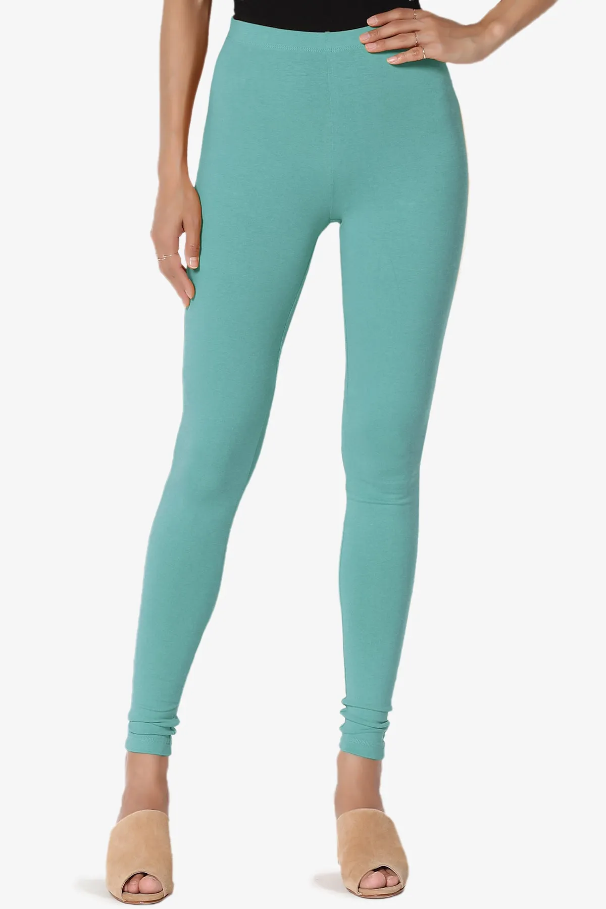 Ansley Luxe Cotton Ankle Leggings