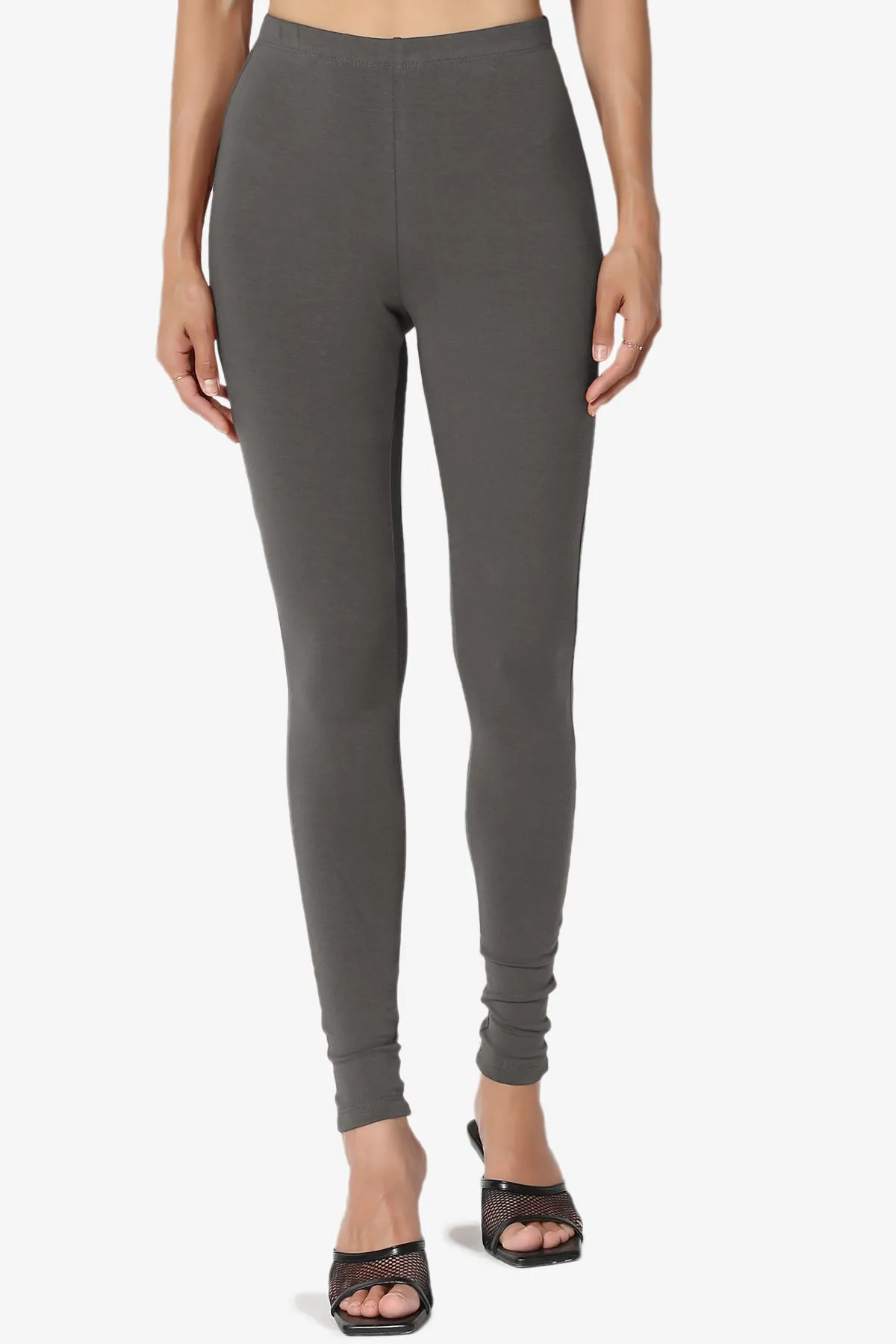 Ansley Luxe Cotton Ankle Leggings