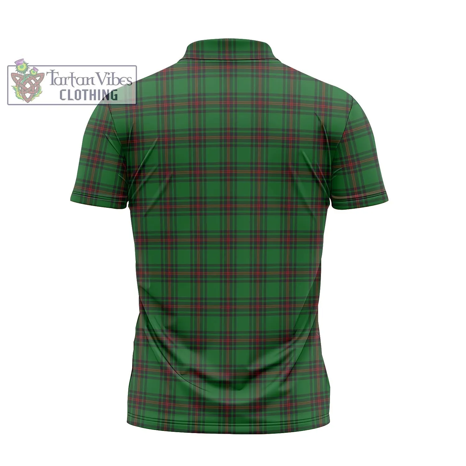 Anstruther Tartan Zipper Polo Shirt