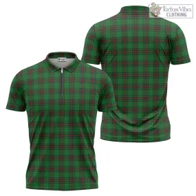 Anstruther Tartan Zipper Polo Shirt