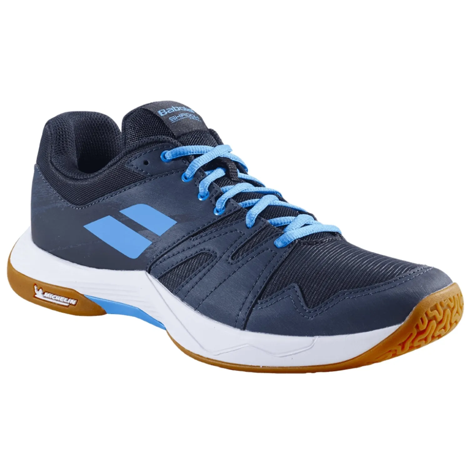 Babolat Shadow Team 2 Men Badminton Shoes, Black/Grey