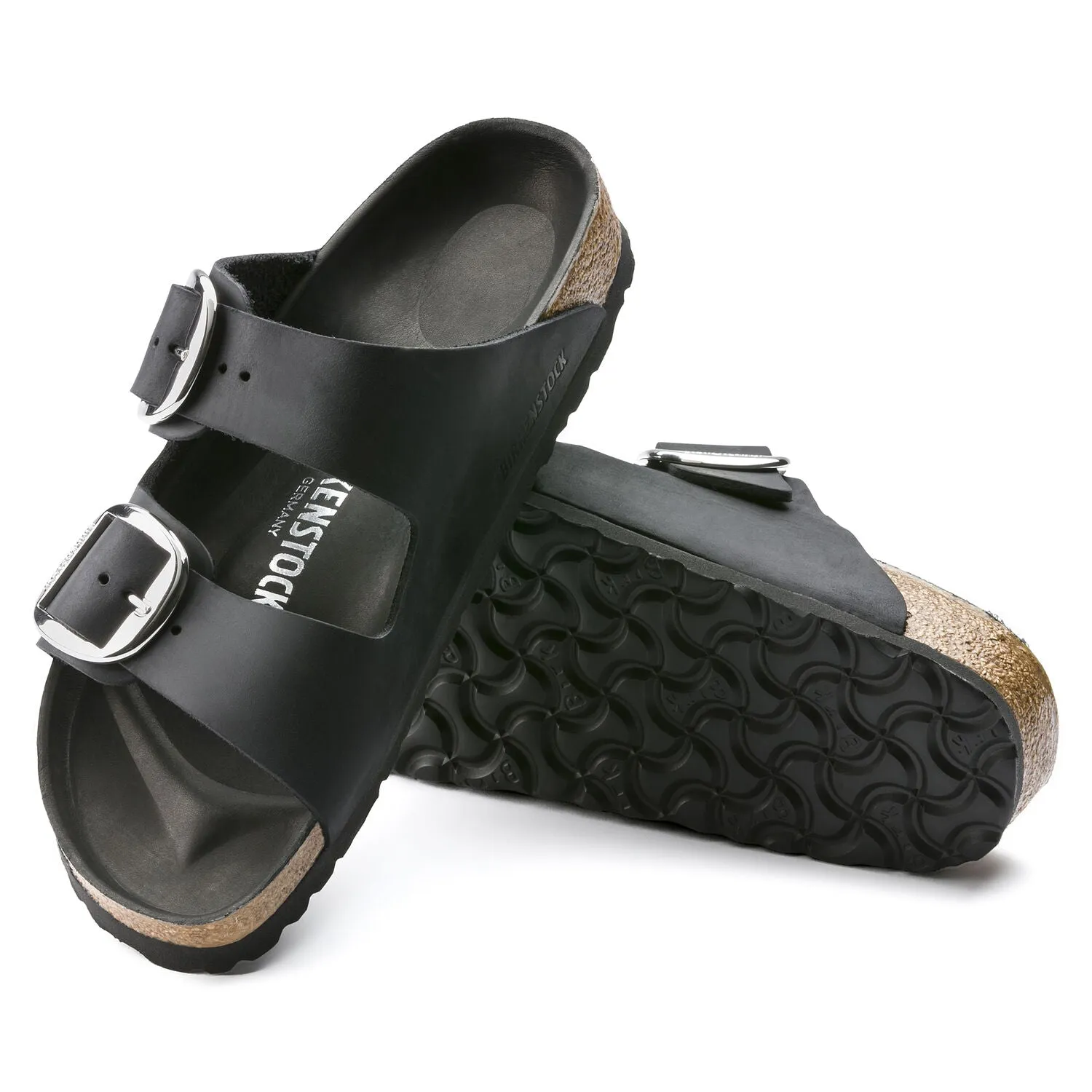 BIRKENSTOCK Women's Arizona  Big Buckle Oiled Leather (Black)