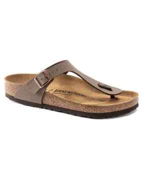 Birkenstock Women's Gizeh Birkibuc Mocha