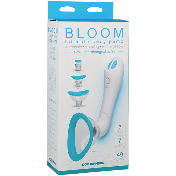 BLOOM Intimate Body Pump For Her - Use It On Your Clit Or Nipples!