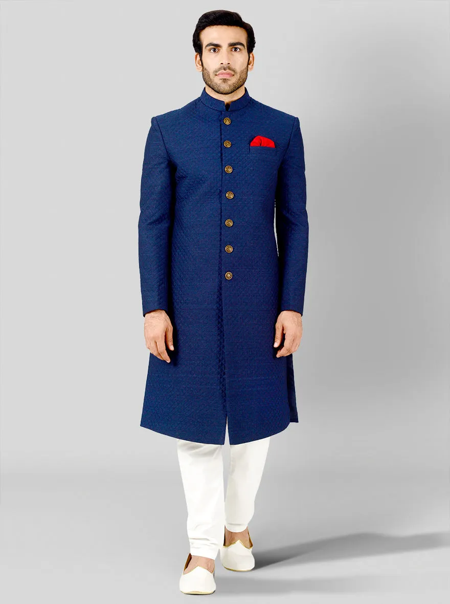 Blue Sherwani | Azania