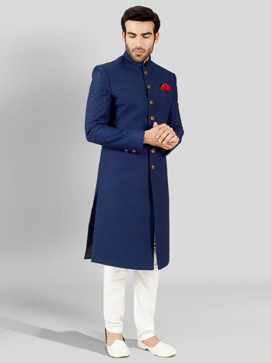 Blue Sherwani | Azania