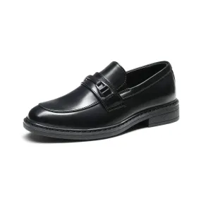 Bruno Marc Sbls2322k Boys Dress Penny Loafer Black Size 9 Toddler Pair of Shoes