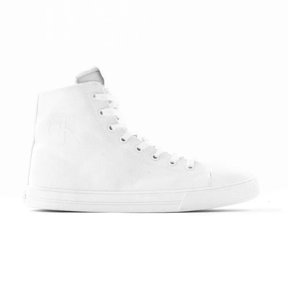 Calvin Klein Jeans VULC Mid Cut Vint Tongue Unisex - OFFWHT