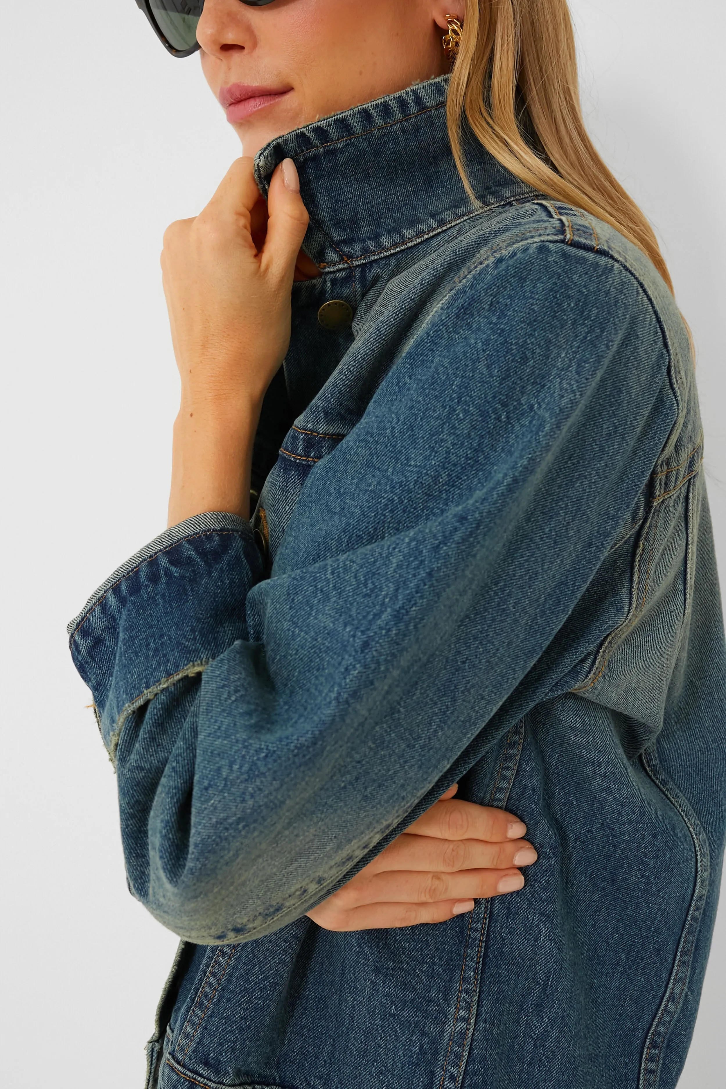 Cargo Wash The Slouchy Jean Jacket