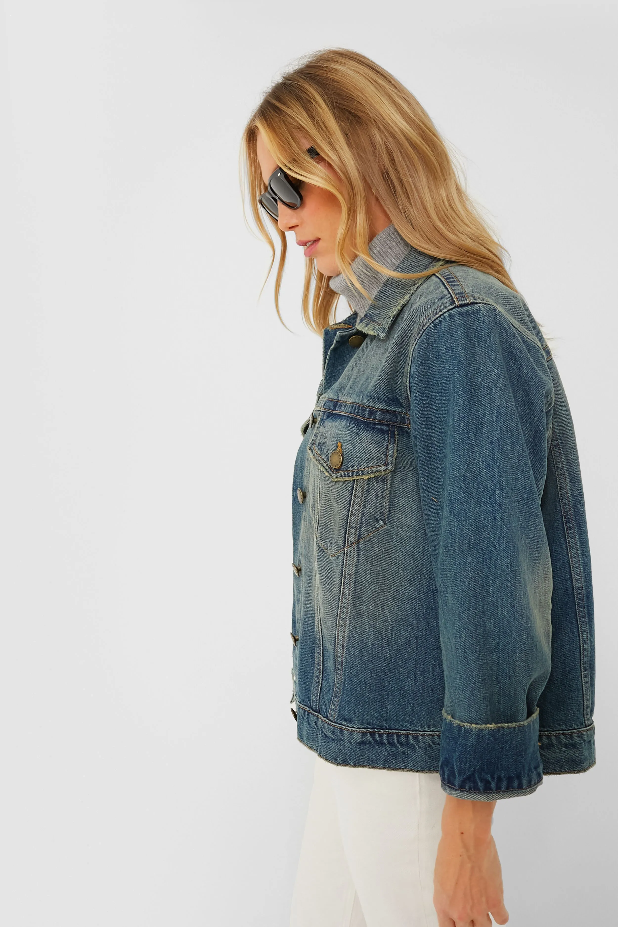 Cargo Wash The Slouchy Jean Jacket