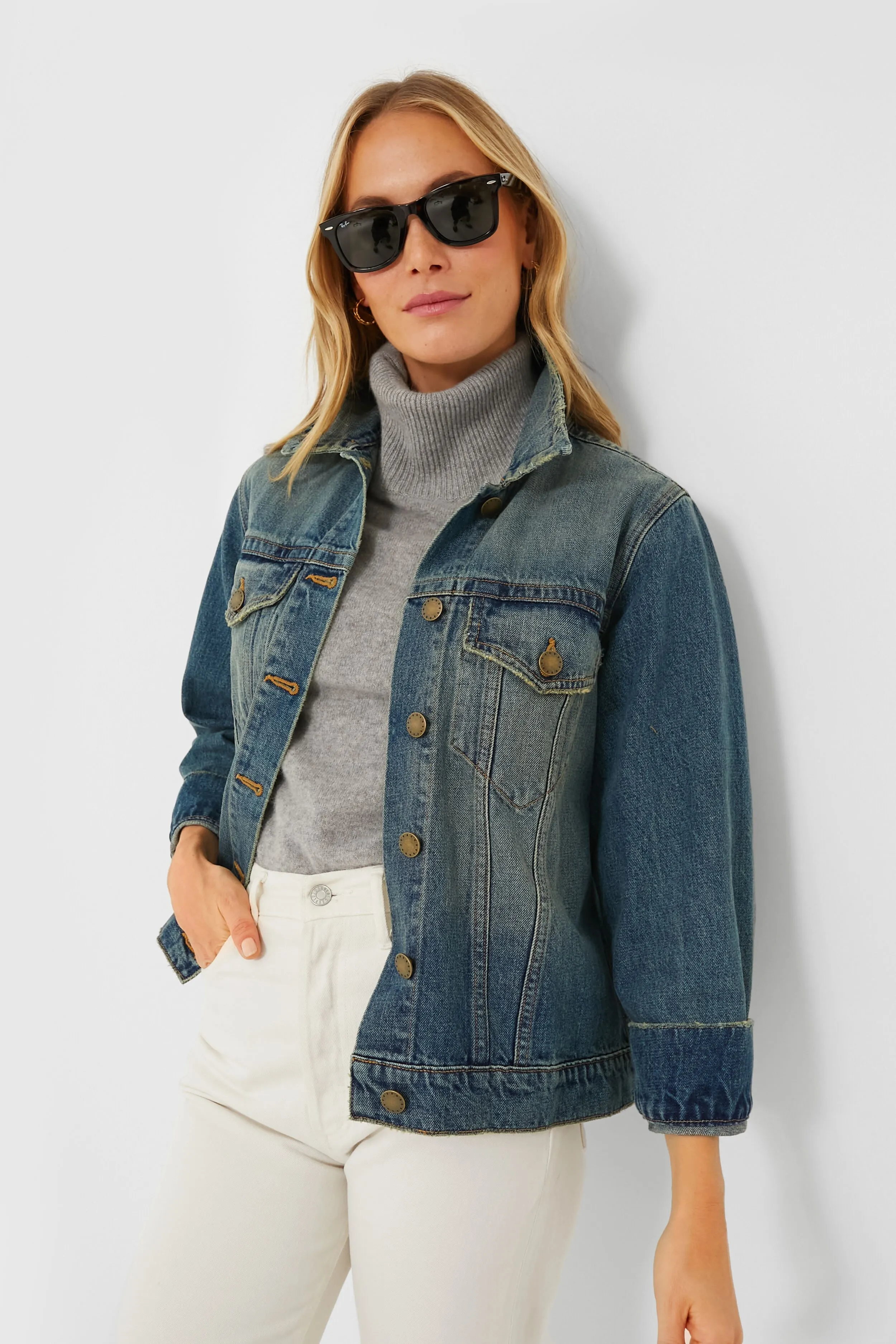 Cargo Wash The Slouchy Jean Jacket