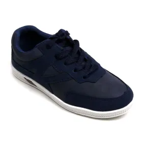 Casual Lace Up Sneakers For Boys - Navy