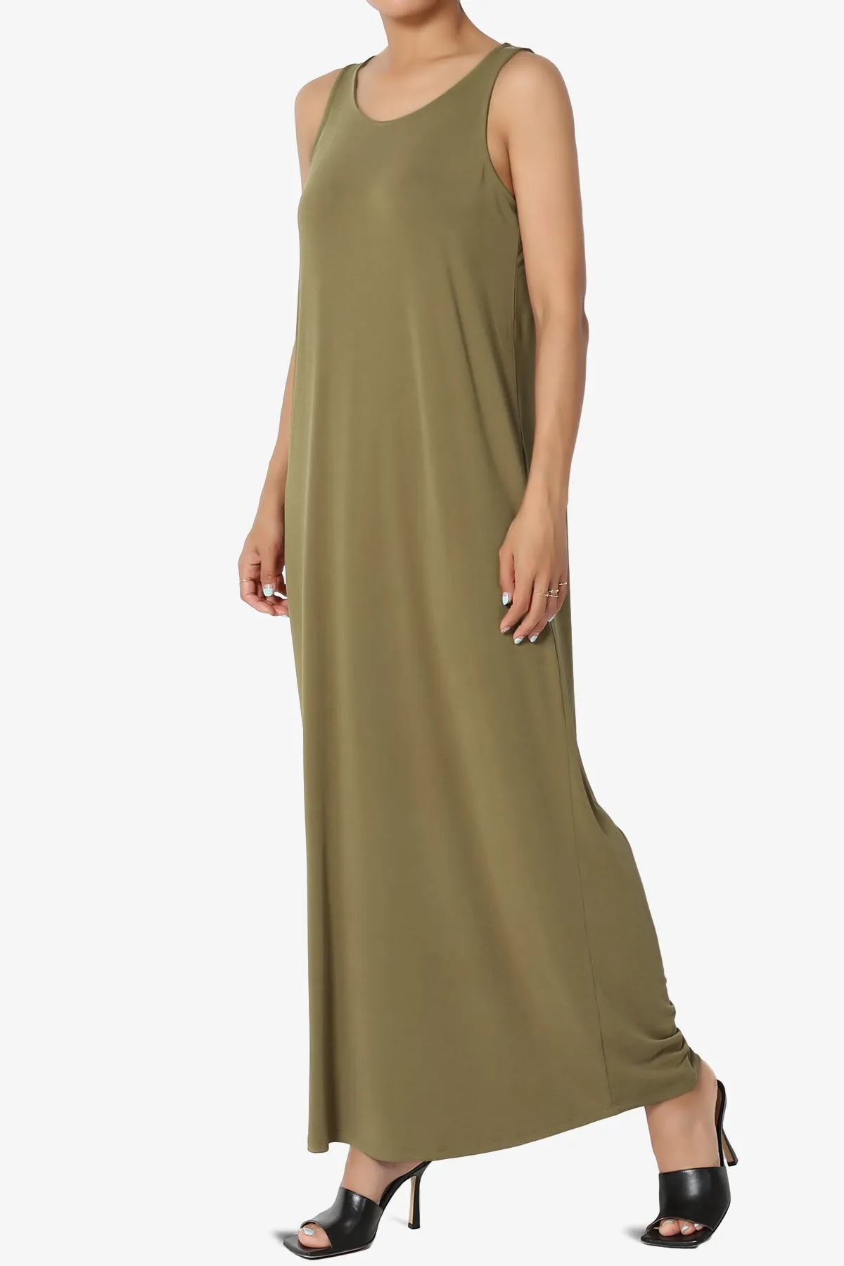 Clearer Modal Maxi Tank Dress PLUS