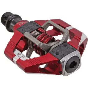 Crankbrothers Candy 7 Pedals - Dual Sided Clipless Aluminum 9/16" Red