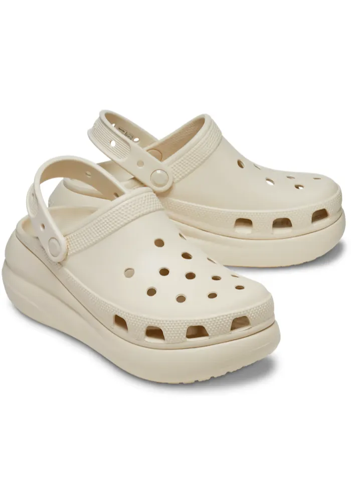 Crocs Classic Crush Clog Bone