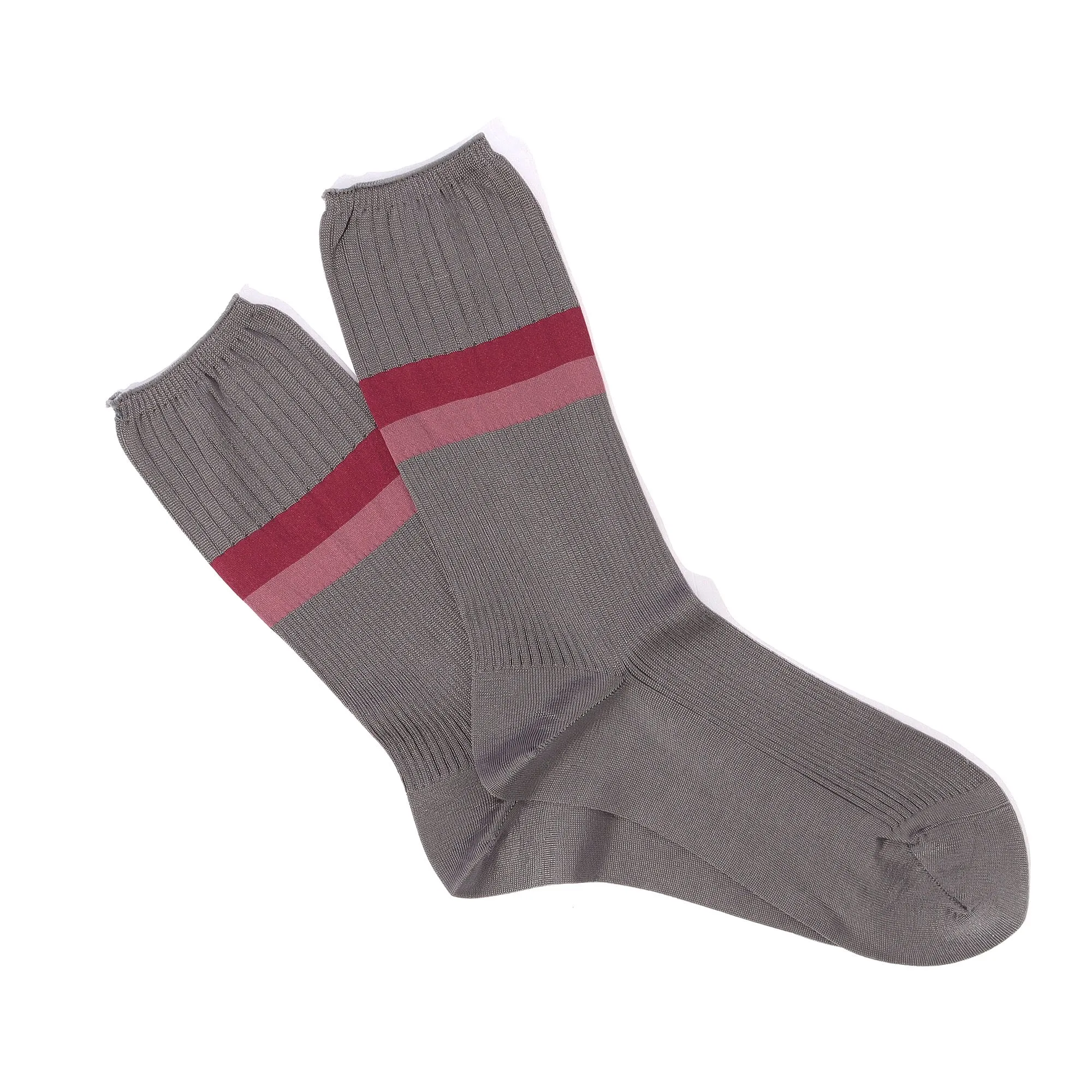 Cupro Stripe Socks