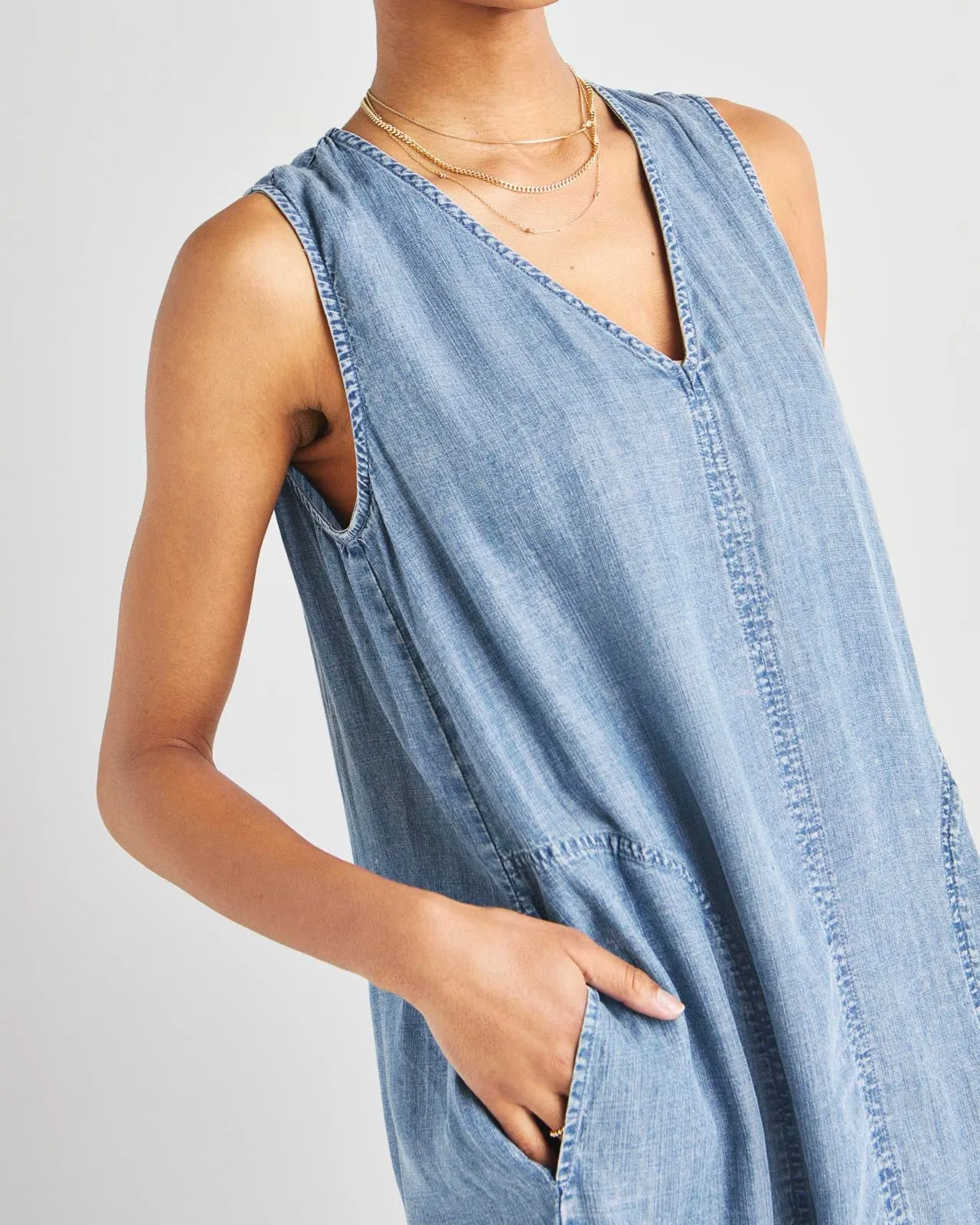 Dawson Indigo Mini Dress