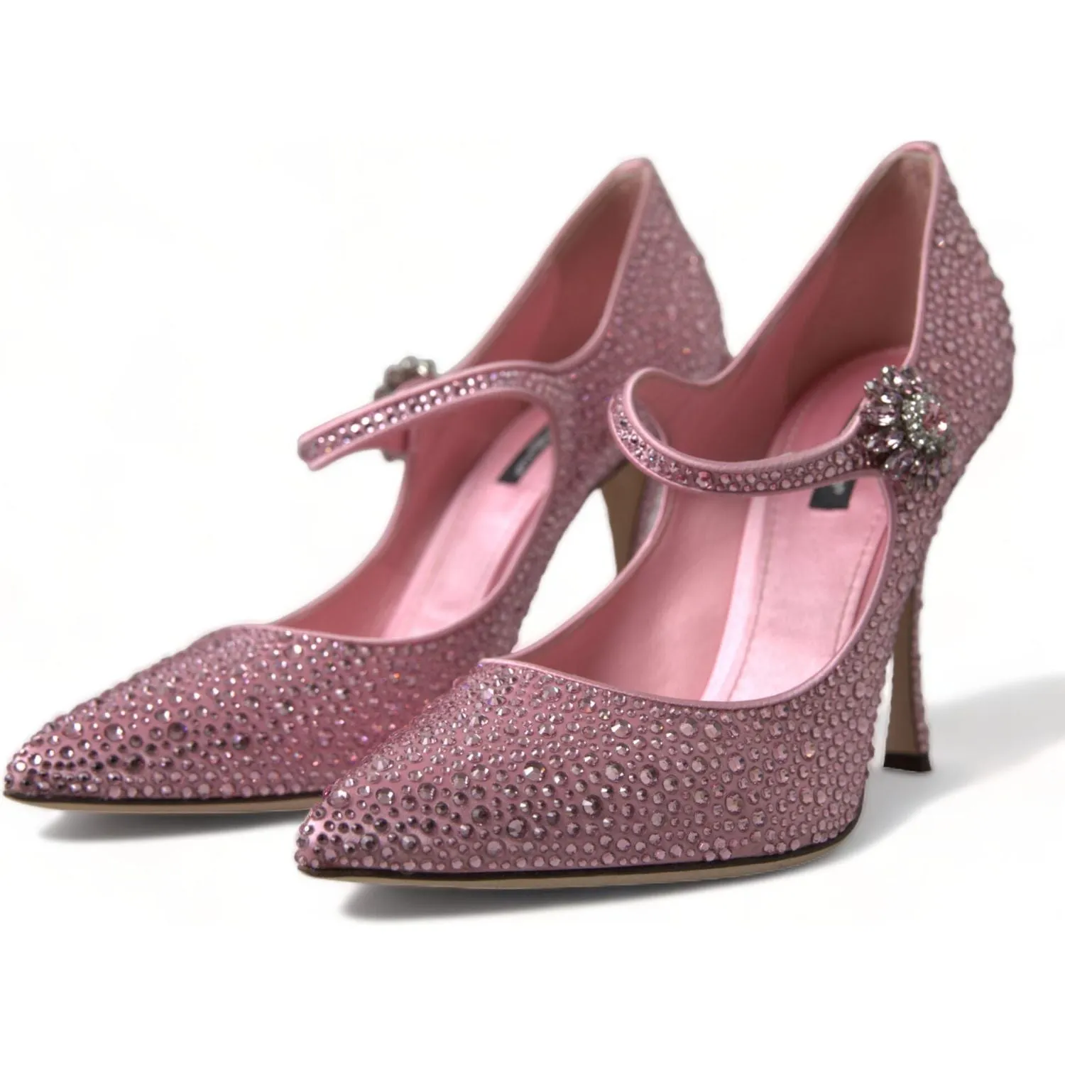 Dolce & Gabbana Enchanting Pink Crystal Pumps