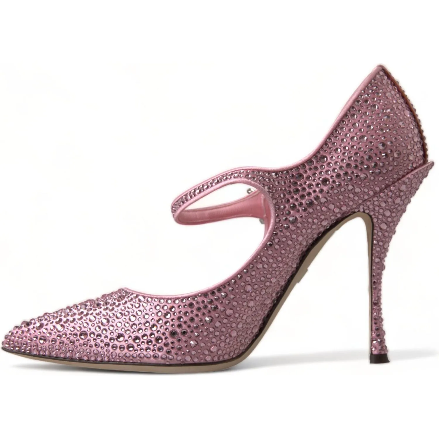 Dolce & Gabbana Enchanting Pink Crystal Pumps