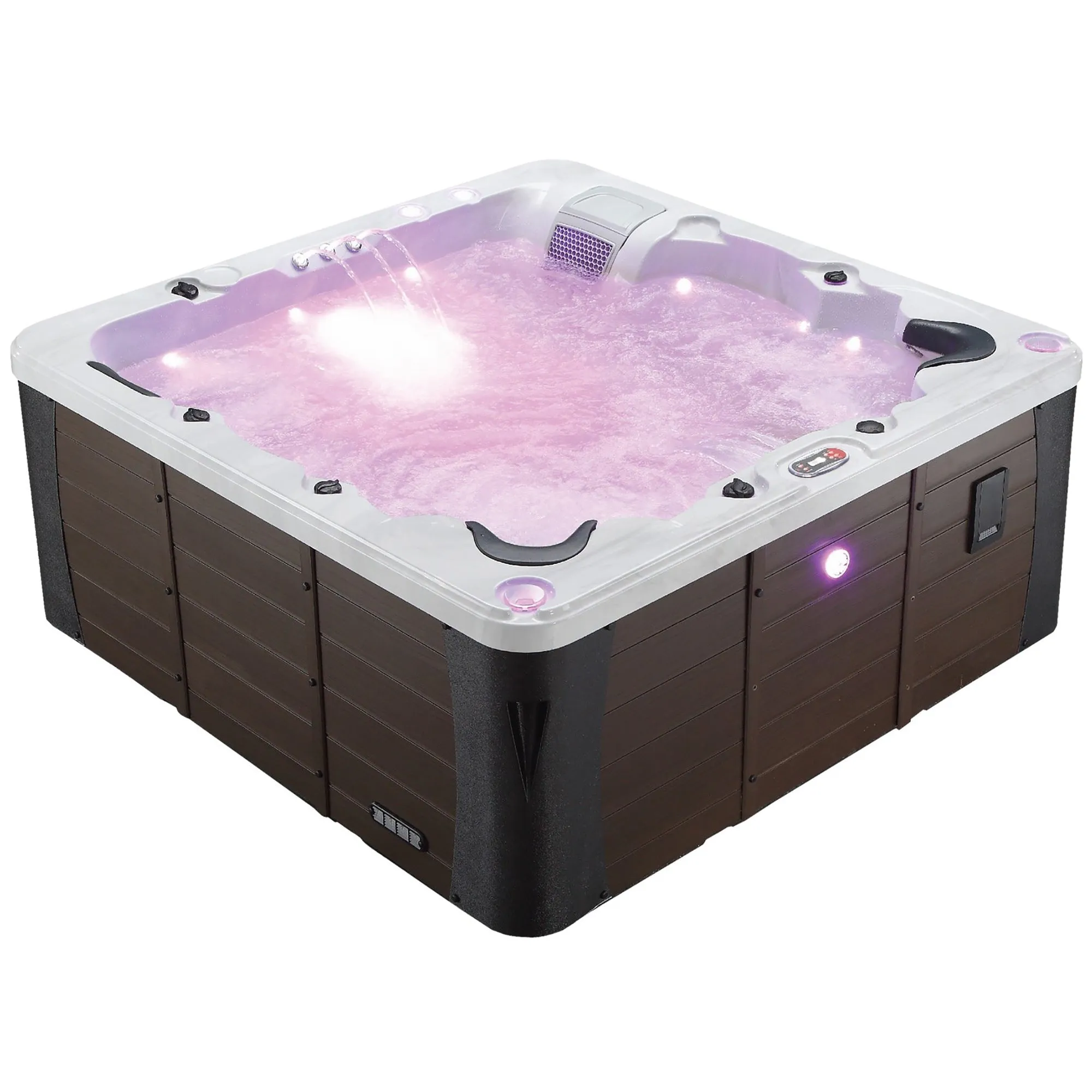 Erie AI Hot Tub | 6-Person 46-Jet | 213 x 213 cm