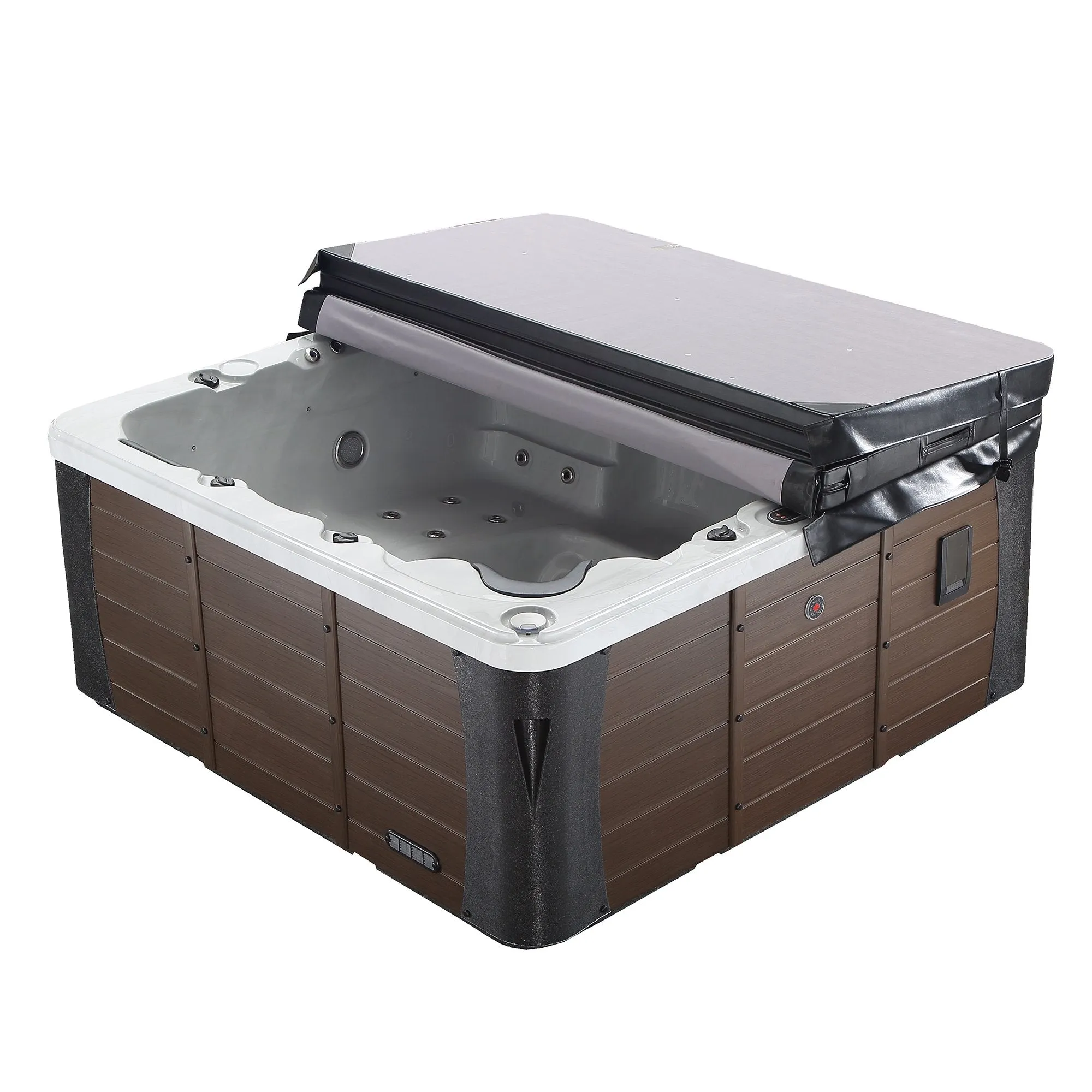 Erie AI Hot Tub | 6-Person 46-Jet | 213 x 213 cm